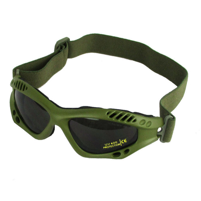 Air Pro Commando Goggles Smoke Lens - Mil-Tec - Eyewear