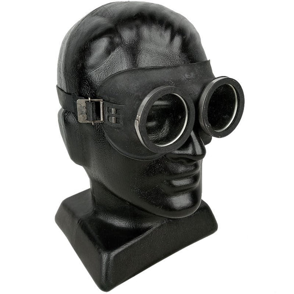 German Protection Goggles - Black - German Army Surplus - Goggles