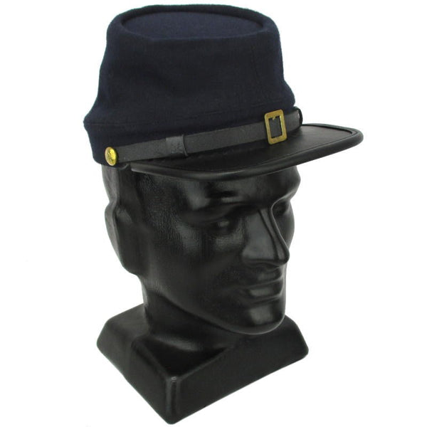 American Civil War Navy Blue Kepi - Unbranded - Caps