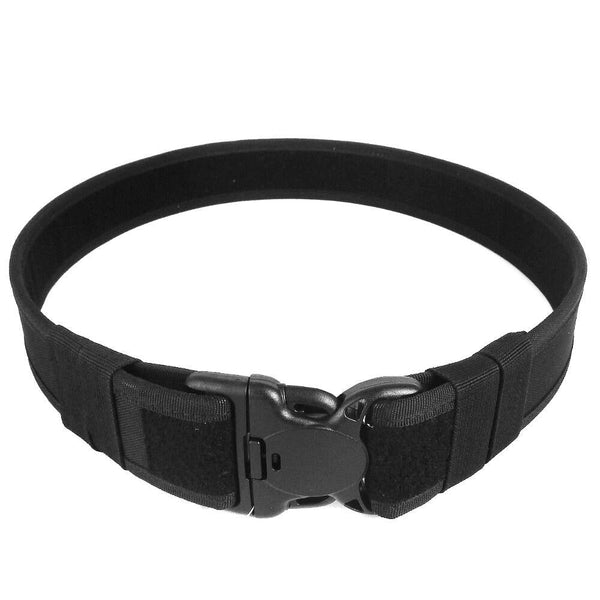 Black Security Belt with Plastic Clip - Mil-Tec - Load Belts