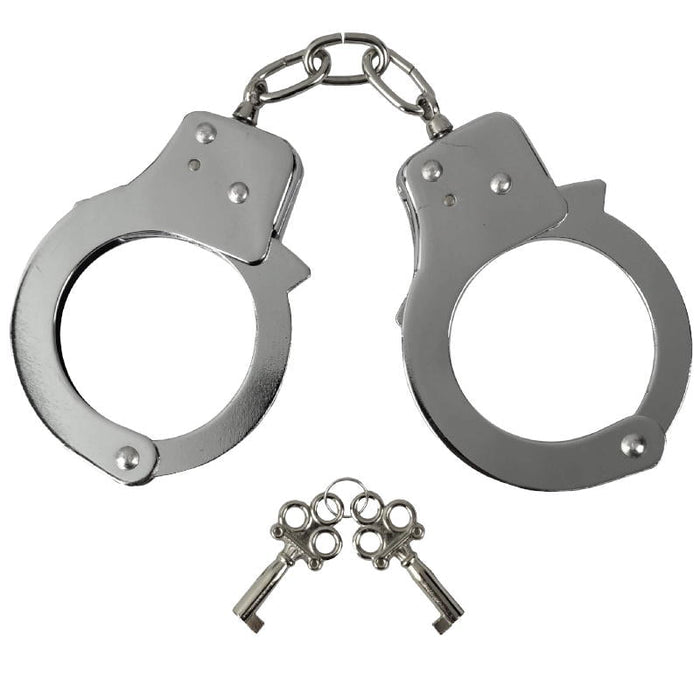 Zinc Plated Handcuffs - MFH - Security & Protection