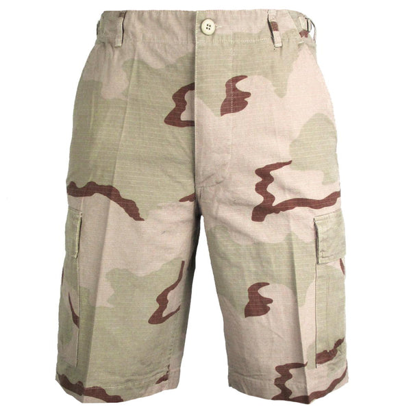 3 Colour Desert Ripstop BDU Shorts - Mil-Tec - Shorts