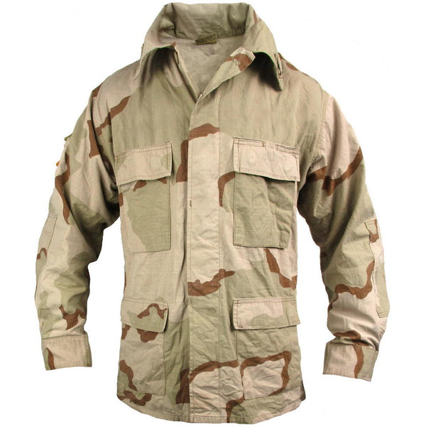 USGI 3 Colour Desert Ripstop Shirt - US Army Surplus - Field Shirts