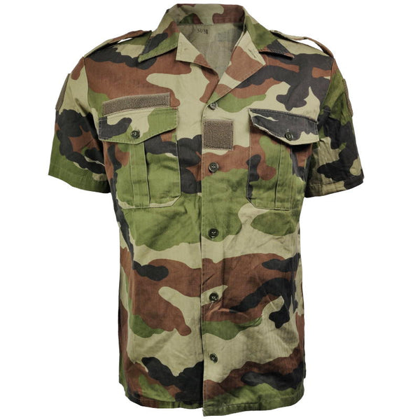 French Short-Sleeve CE Camo Shirt