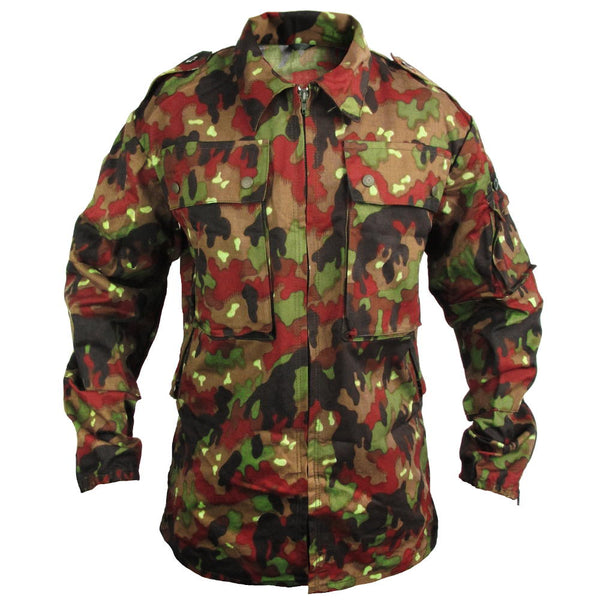 Swiss Army Alpenflage Shirt - New - Swiss Army Surplus - Field Shirts