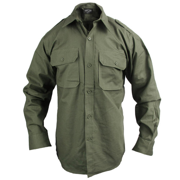 Olive Drab Ripstop Field Shirt - Mil-Tec - Field Shirts