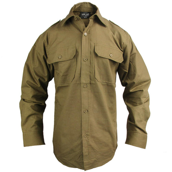 Coyote Ripstop Field Shirt - Mil-Tec - Field Shirts