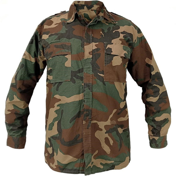 Croatian Army Woodland Shirt - Croatian Army Surplus - Field Shirts