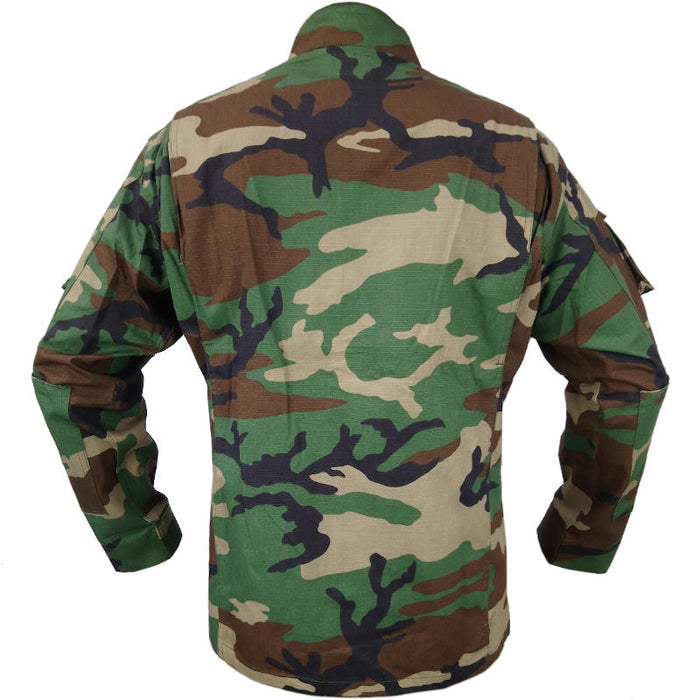 Woodland ACU Ripstop Combat Shirt - Mil-Tec - Field Shirts