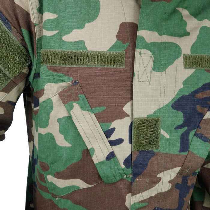 Woodland ACU Ripstop Combat Shirt - Mil-Tec - Field Shirts