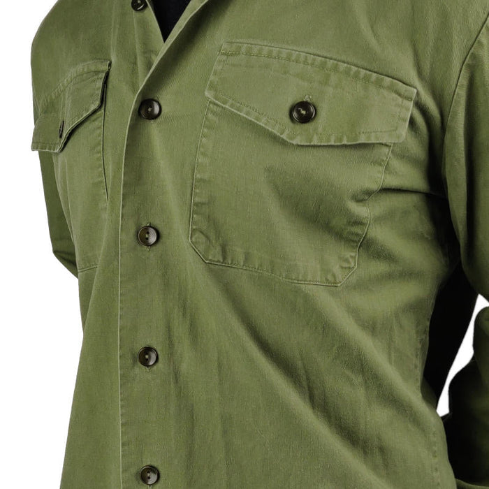 British Army Olive Drab Cotton Shirt