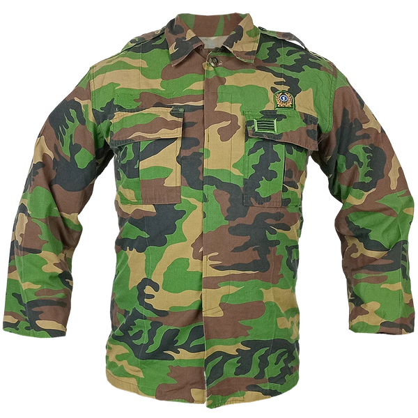 South Korean M90 Woodland Field Shirt - Grade 2 - ROK Army Surplus - Field Shirts