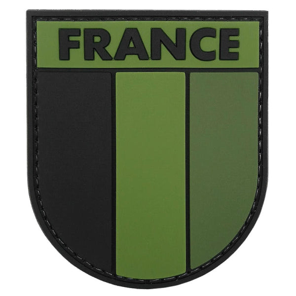 France Flag PVC Patch - OD - Unbranded - Flags, Badges & Insignia