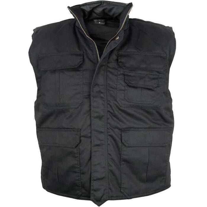 Mil-Tec Ranger 8 Pocket Black Vest - Mil-Tec - Vests