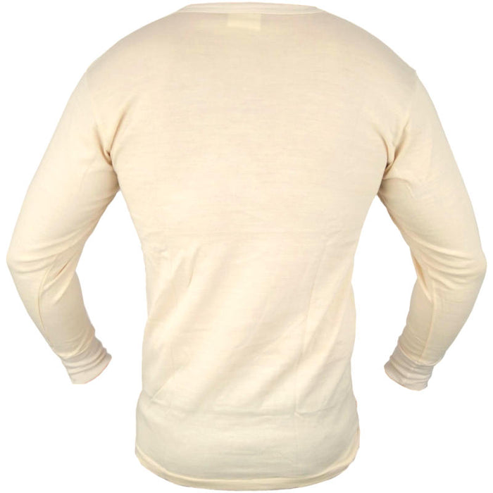 Italian Cream Thermal Top - Italian Army Surplus - Base Layers