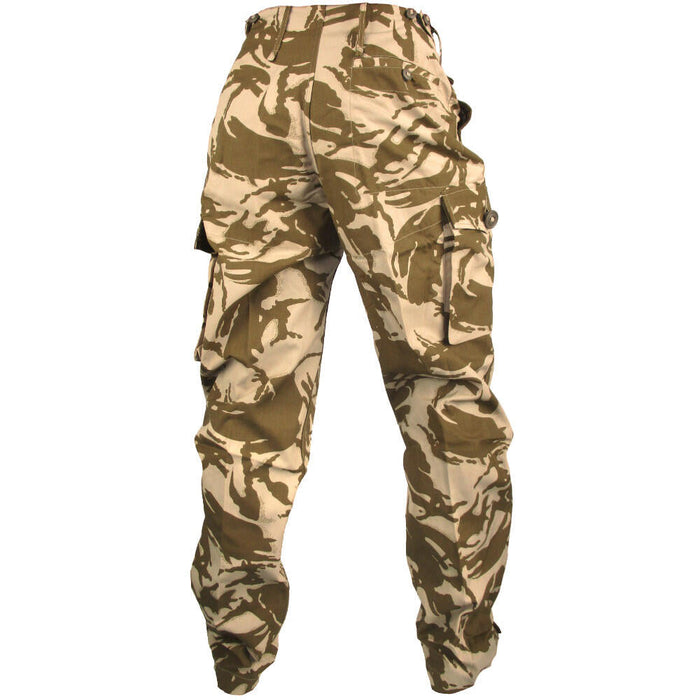 British Desert DPM Windproof Trousers - New - British Army Surplus - Combat Trousers