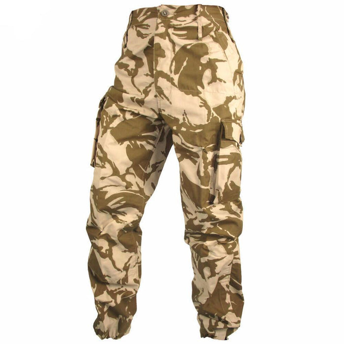 British Desert DPM Windproof Trousers - New - British Army Surplus - Combat Trousers