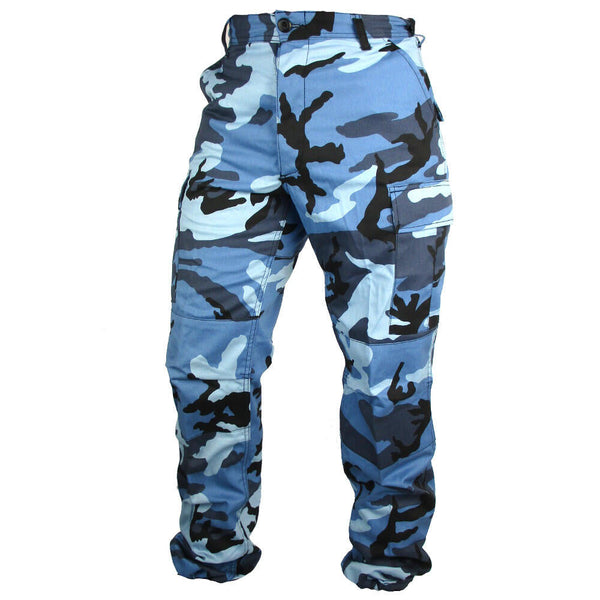 Tactical Camo BDU Pants - Sky Blue - Rothco - Combat Trousers