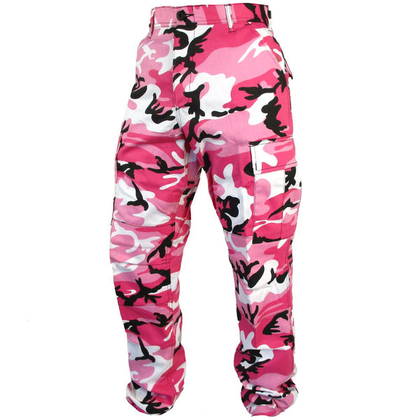 Tactical Camo BDU Pants - Pink - Rothco - Combat Trousers