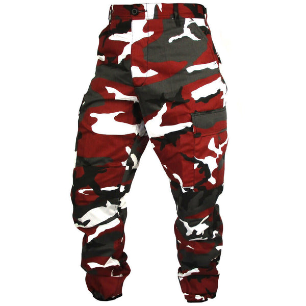 Tactical Camo BDU Pants - Red - Rothco - Combat Trousers