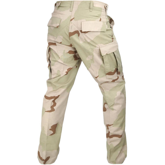 USGI 3 Colour Desert BDU Rip-Stop Pants - US Army Surplus - Combat Trousers