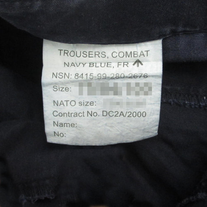 British Navy Combat FR Trousers - British Army Surplus - Cargo Trousers