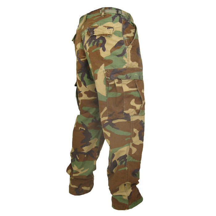 USGI BDU Trousers Woodland Ripstop - Grade 2