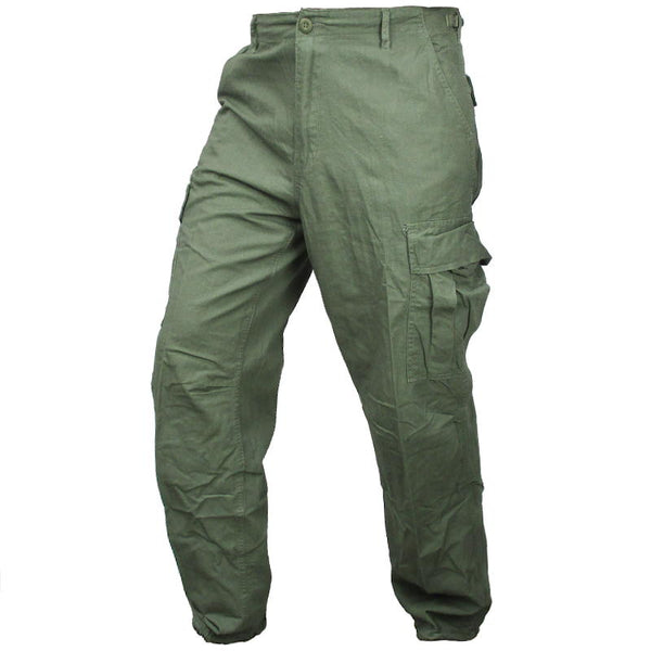 Vintage Vietnam Rip-Stop OD Trousers - Rothco - Combat Trousers