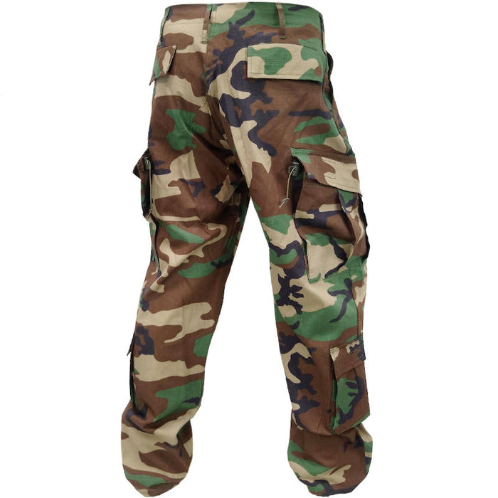 Woodland ACU Ripstop Combat Trousers - Mil-Tec - Combat Trousers