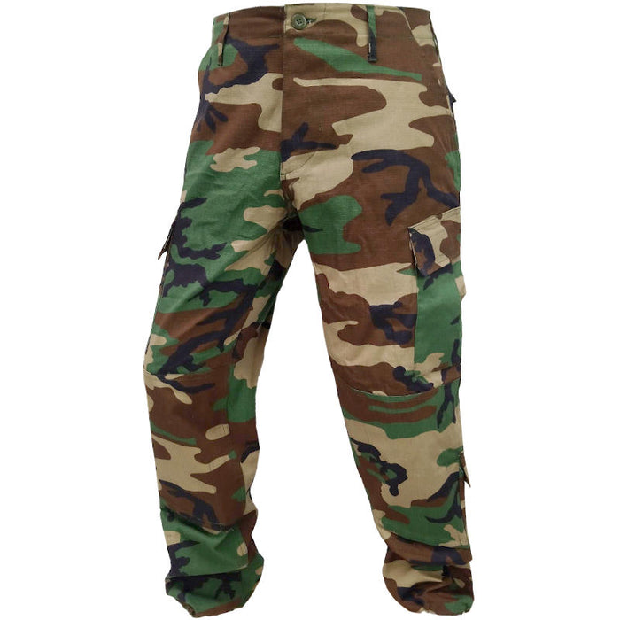 Woodland ACU Ripstop Combat Trousers - Mil-Tec - Combat Trousers