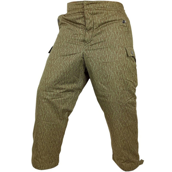 East German Cold Weather Camo Trousers - Grade 2 - East German Army Surplus - Combat Trousers