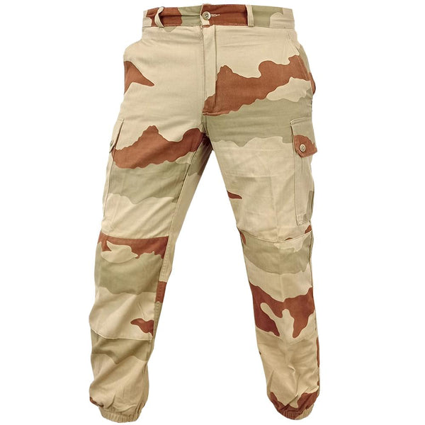 French Army F2 Desert Camouflage Pants - French Army Surplus - Cargo Trousers