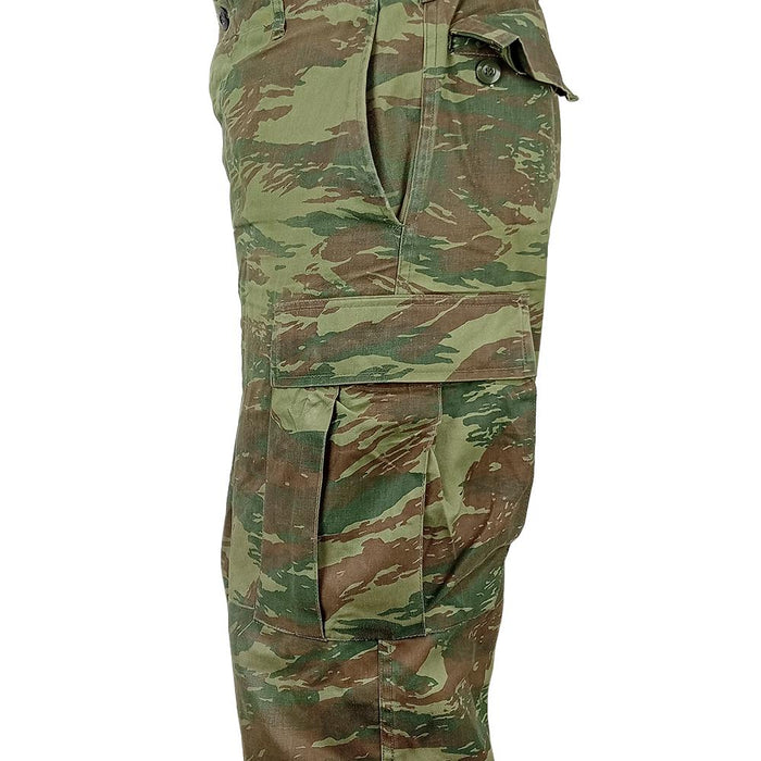 Greek Army Lizard Camo Trousers - Greek Army Surplus - Combat Trousers