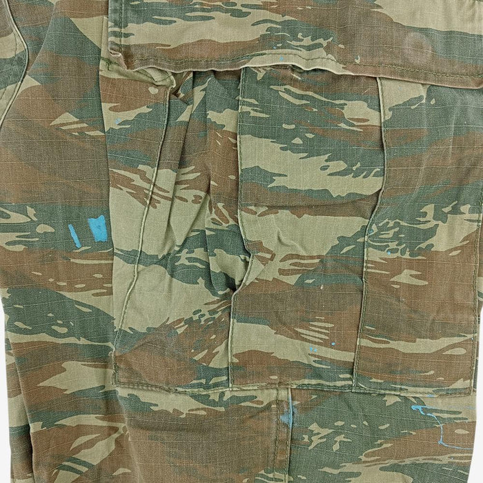 Greek Army Lizard Camo Trousers - Grade 2 - Greek Army Surplus - Combat Trousers