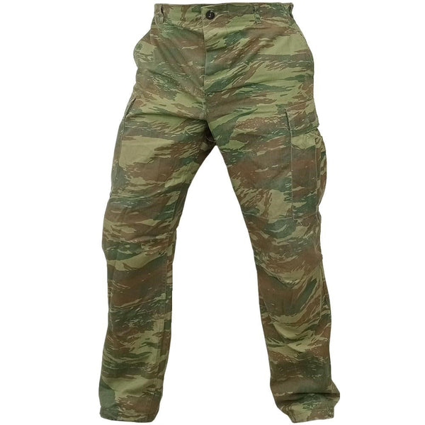 Greek Army Lizard Camo Trousers - Greek Army Surplus - Combat Trousers