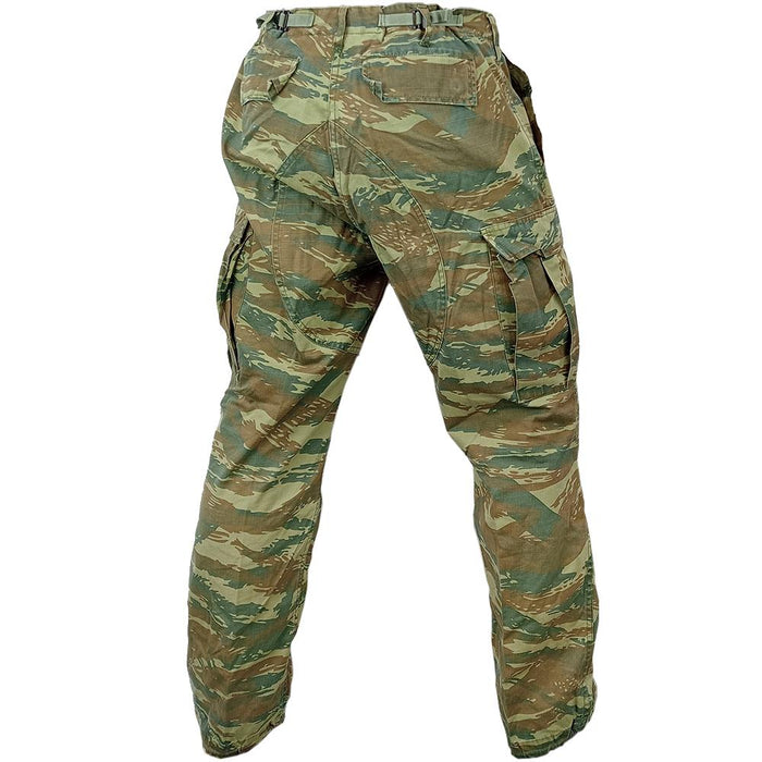 Greek Army Lizard Camo Trousers - Grade 2 - Greek Army Surplus - Combat Trousers