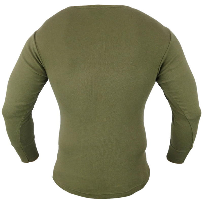 British OD Thermal Undershirt - British Army Surplus - Base Layers