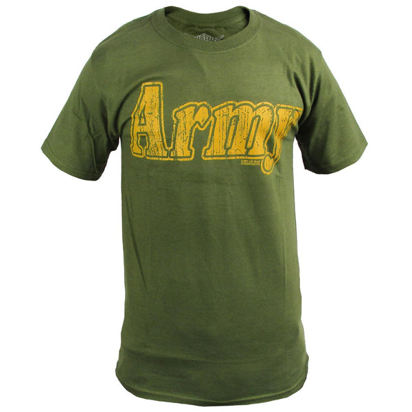 7.62 Design 'Army Retro Green' T-Shirt - 7.62 Design - Plain & Print T-Shirts