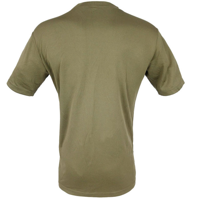 British Army OD Coolmax T-Shirt - British Army Surplus - Plain & Print T-Shirts