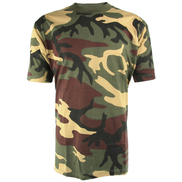 Woodland Camo T-Shirt - Unbranded - Camouflage T-Shirts