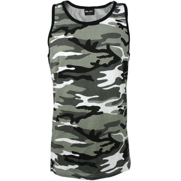 Mens' Urban Camo Tank Top - Mil-Tec - Singlets & Tank Tops