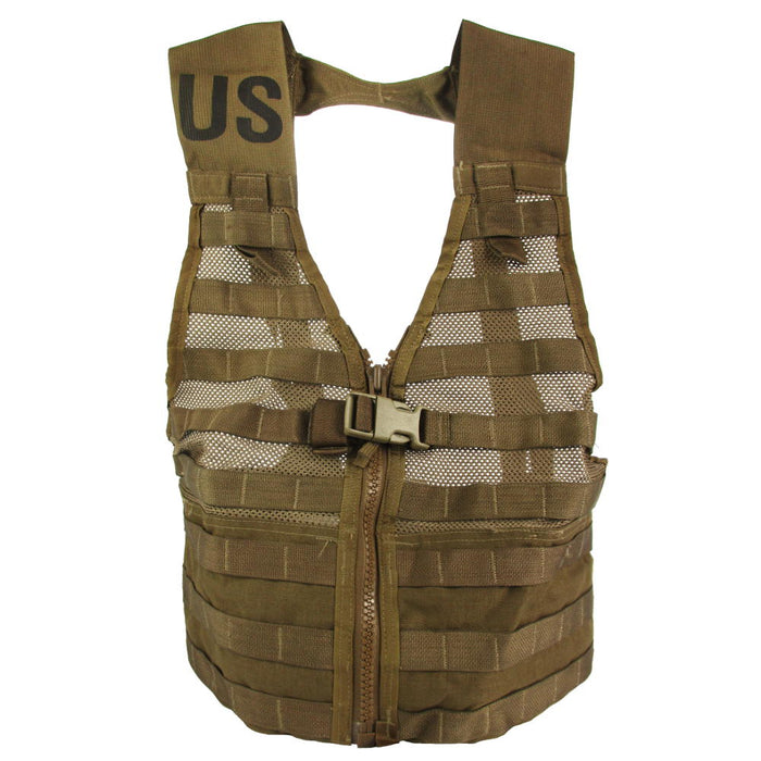 USMC Coyote MOLLE Fighting FLC Vest - US Army Surplus - Combat Vests