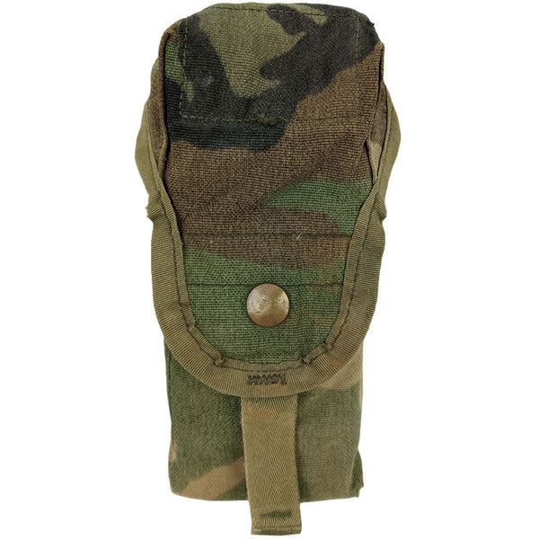 USGI Woodland Double Mag Pouch - US Army Surplus - Magazine Pouches