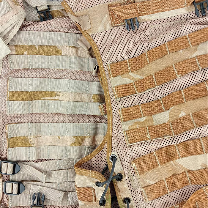 British Desert Assault Vest Set - British Army Surplus - Combat Vests