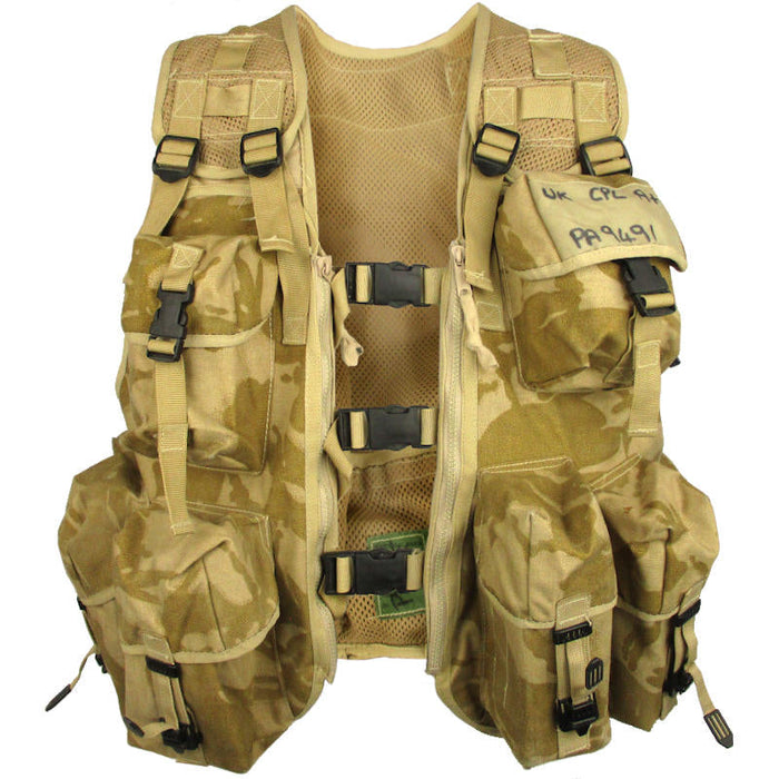 British Desert DPM Combat Vest - British Army Surplus - Combat Vests