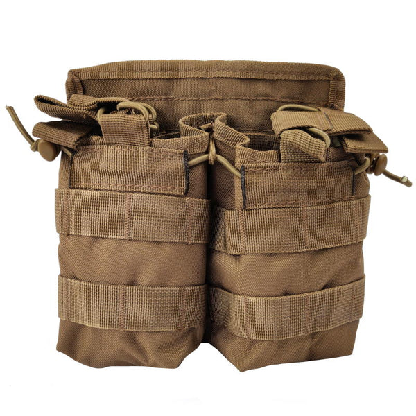 Open Double Magazine Pouch - Mil-Tec - Magazine Pouches