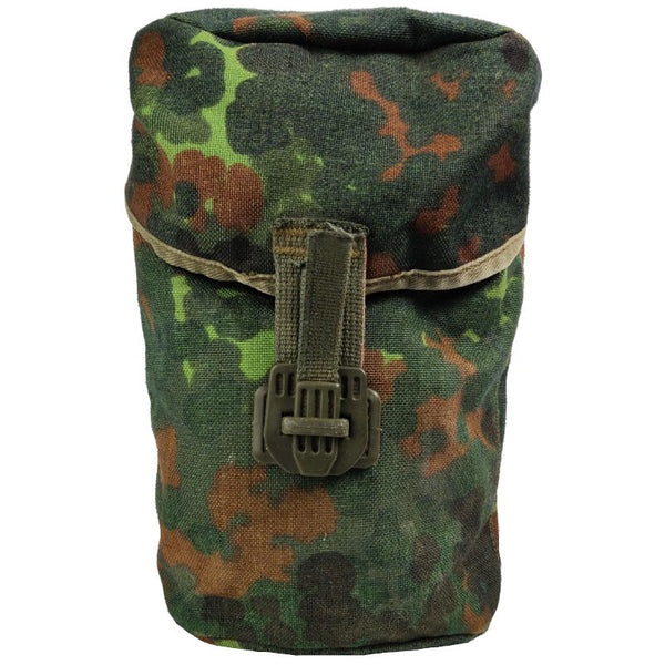 German Army Flecktarn Canteen Pouch - German Army Surplus - Canteens & Bottles