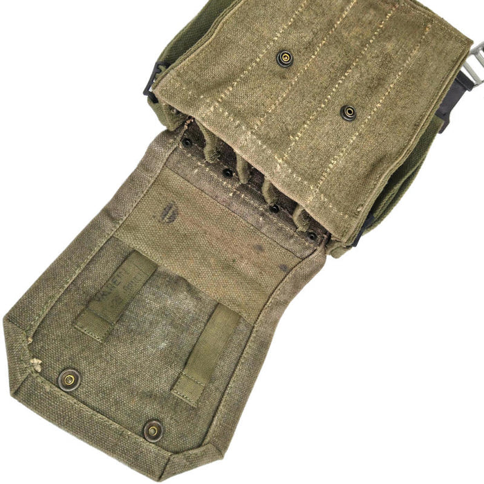 French Army MAT49 Canvas Mag Pouch - French Army Surplus - Magazine Pouches