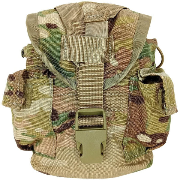 USGI Multicam MOLLE Canteen Pouch - US Army Surplus - Canteens & Bottles