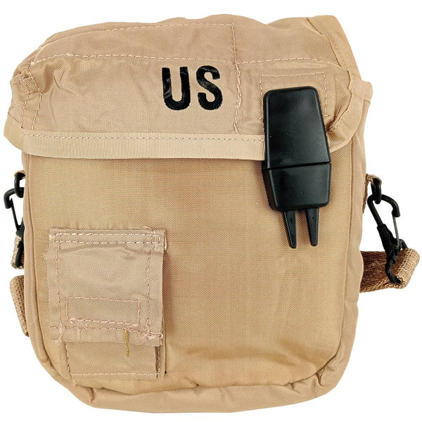 USGI 2QT. Desert Tan Canteen Cover - US Army Surplus - Canteens & Bottles